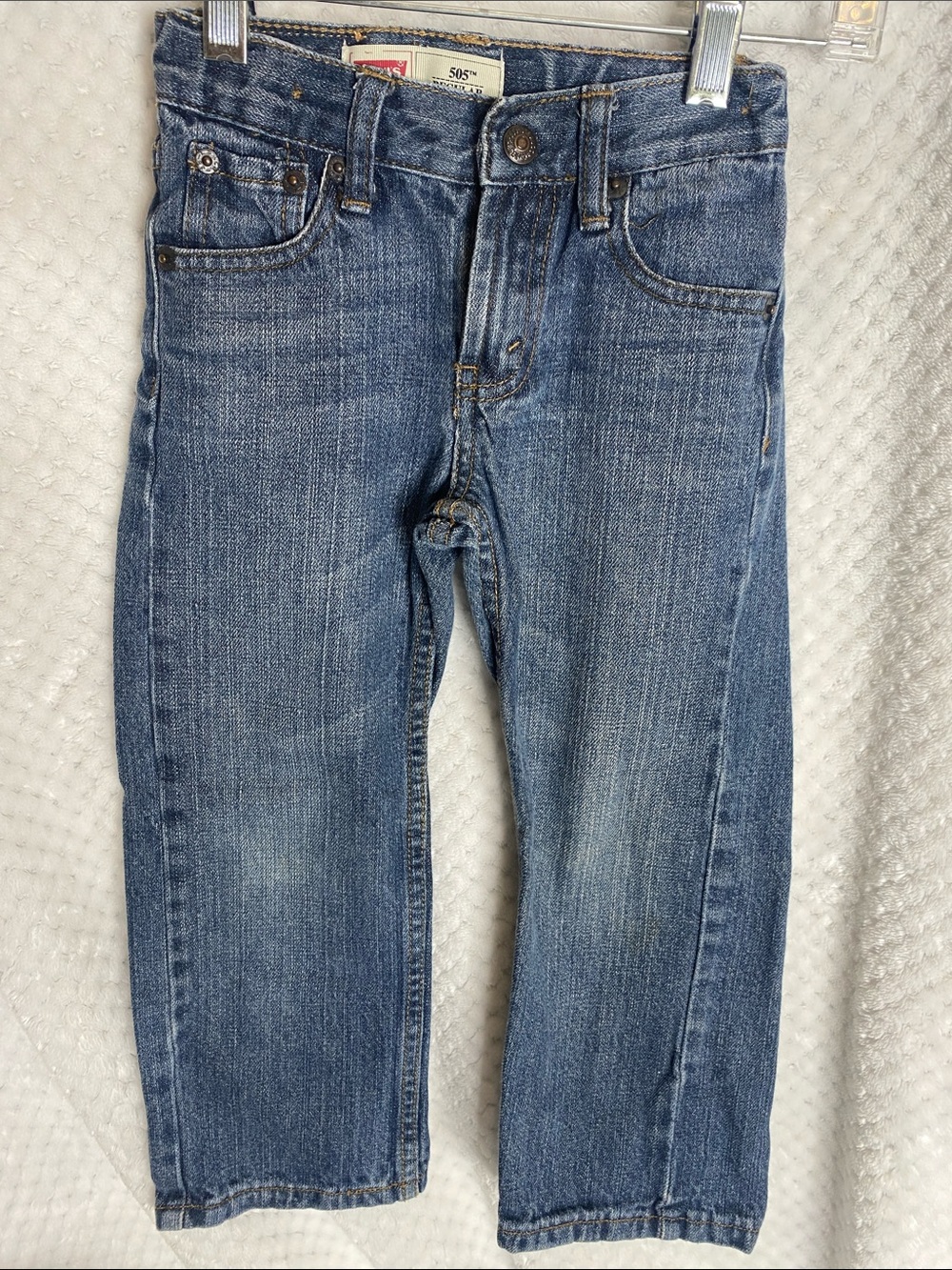 Levi's 505 Blue Straight Leg Boy’s Jeans